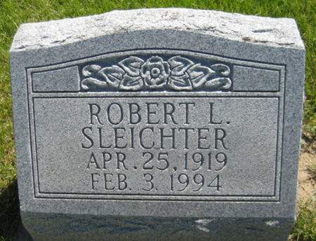 SLEICHTER, ROBERT L. - Washington County, Iowa | ROBERT L. SLEICHTER 