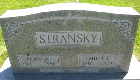 STRANSKY, FERN A. - Washington County, Iowa | FERN A. STRANSKY 