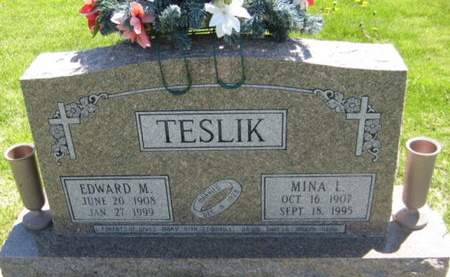 TESLIK, EDWARD M. - Washington County, Iowa | EDWARD M. TESLIK 