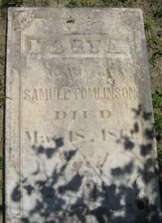 TOMLINSON, MARY A. - Washington County, Iowa | MARY A. TOMLINSON 