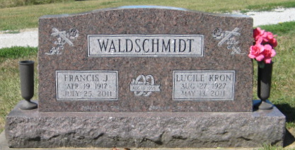 WALDSCHMIDT, FRANCIS JOSEPH - Washington County, Iowa | FRANCIS JOSEPH WALDSCHMIDT 