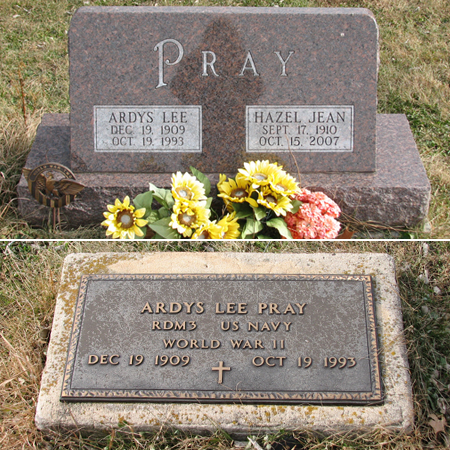 PRAY, ARDYS LEE - Wayne County, Iowa | ARDYS LEE PRAY 