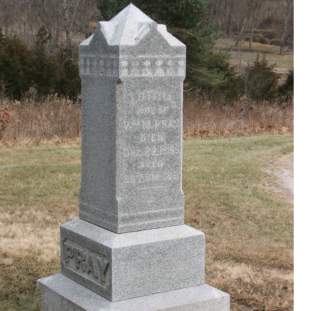 BENNETT PRAY, LUTITIA - Wayne County, Iowa | LUTITIA BENNETT PRAY 