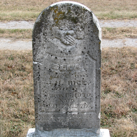 RICE, ELLA - Wayne County, Iowa | ELLA RICE 