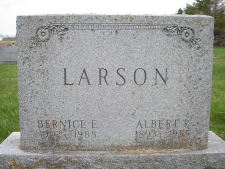 LARSON, ALBERT P. - Webster County, Iowa | ALBERT P. LARSON 