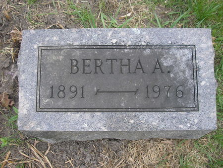 SUER, BERTHA A. - Webster County, Iowa | BERTHA A. SUER 