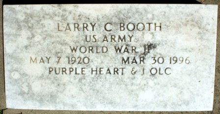 BOOTH, LARRY C. - Winnebago County, Iowa | LARRY C. BOOTH 