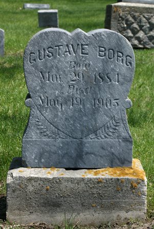 BORG, GUSTAVE - Winnebago County, Iowa | GUSTAVE BORG 