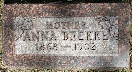 BREKKE, ANNA - Winnebago County, Iowa | ANNA BREKKE 