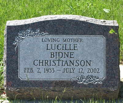 WILSON, LUCILLE - Winnebago County, Iowa | LUCILLE WILSON 