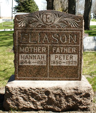 PERSON ELIASON, HANNAH - Winnebago County, Iowa | HANNAH PERSON ELIASON 