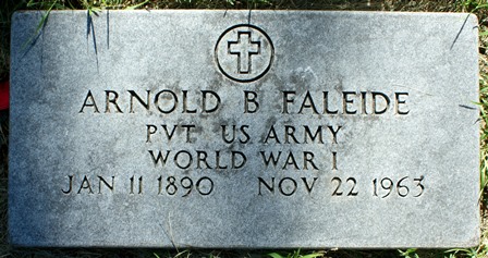 FALEIDE, ARNOLD B. - Winnebago County, Iowa | ARNOLD B. FALEIDE 