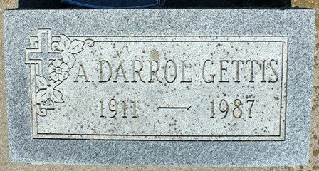 GETTIS, A. DARROL - Winnebago County, Iowa | A. DARROL GETTIS 