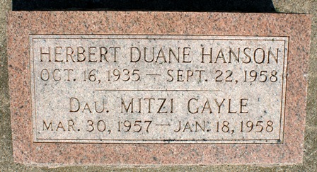 HANSON, MITZI GAYLE - Winnebago County, Iowa | MITZI GAYLE HANSON 