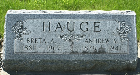 HAUGE, BRETA A. - Winnebago County, Iowa | BRETA A. HAUGE 