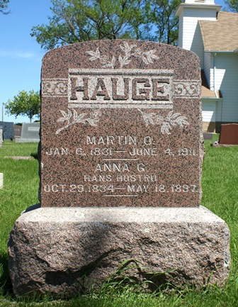 HAUGE, ANNA G. - Winnebago County, Iowa | ANNA G. HAUGE 