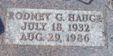 HAUGE, RODNEY - Winnebago County, Iowa | RODNEY HAUGE 