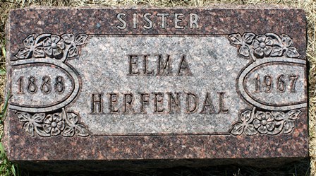 HERFENDAL, ELMA - Winnebago County, Iowa | ELMA HERFENDAL 
