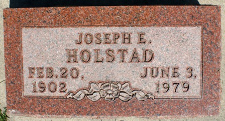 HOLSTAD, JOSEPH E. - Winnebago County, Iowa | JOSEPH E. HOLSTAD 