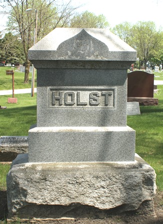 HOLST, OLE, FAMILY MONUMENT - Winnebago County, Iowa | FAMILY MONUMENT HOLST, OLE 