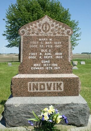 INDVIK, EDWARD - Winnebago County, Iowa | EDWARD INDVIK 