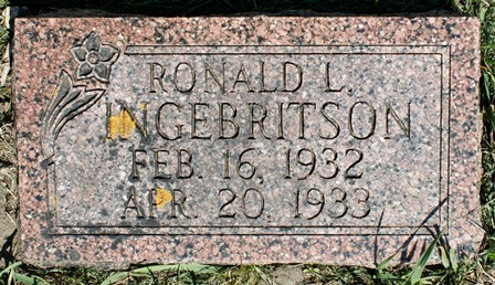 INGEBRITSON, RONALD L. - Winnebago County, Iowa | RONALD L. INGEBRITSON 