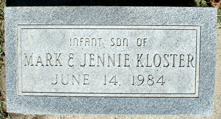 KLOSTER, INFANT SON - Winnebago County, Iowa | INFANT SON KLOSTER 