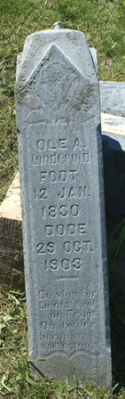 LANDEFALD, OLE A. - Winnebago County, Iowa | OLE A. LANDEFALD 