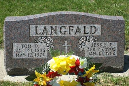 LANGFALD, TOM OLAI - Winnebago County, Iowa | TOM OLAI LANGFALD 