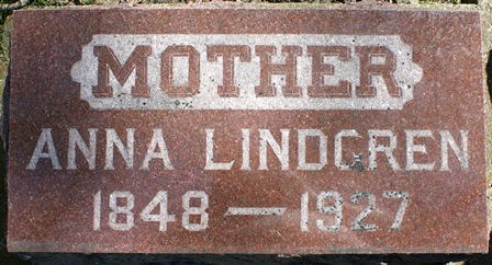 NELSON LINDGREN, ANNA - Winnebago County, Iowa | ANNA NELSON LINDGREN 