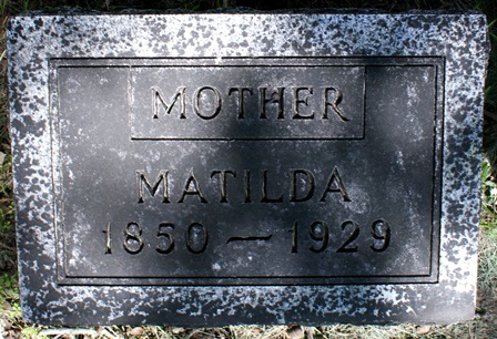 SWENSON NELSON, MATILDA - Winnebago County, Iowa | MATILDA SWENSON NELSON 