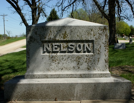 NELSON, NELS, FAMILY MONUMENT - Winnebago County, Iowa | FAMILY MONUMENT NELSON, NELS 