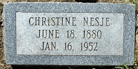 NESJE, CHRISTINE - Winnebago County, Iowa | CHRISTINE NESJE 