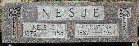 NESJE, NELS E. - Winnebago County, Iowa | NELS E. NESJE 