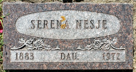 NESJE, SERENA - Winnebago County, Iowa | SERENA NESJE 
