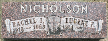 NICHOLSON, EUGENE F. - Winnebago County, Iowa | EUGENE F. NICHOLSON 