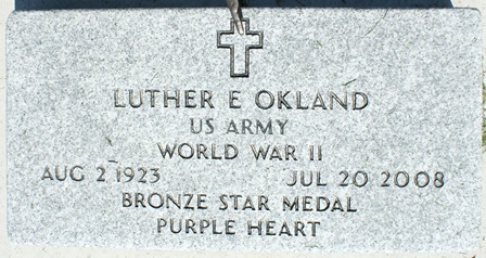 OKLAND, LUTHER E. - Winnebago County, Iowa | LUTHER E. OKLAND 