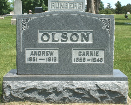 OLSON, ANDREW - Winnebago County, Iowa | ANDREW OLSON 