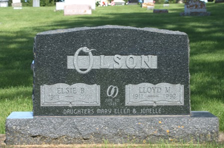 LEWIS OLSON, ELSIE B. - Winnebago County, Iowa | ELSIE B. LEWIS OLSON 