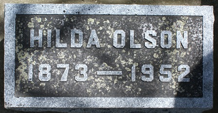OLSON, HILDA - Winnebago County, Iowa | HILDA OLSON 