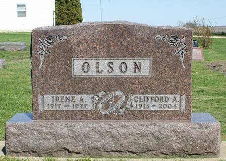 OLSON, CLIFFORD A. - Winnebago County, Iowa | CLIFFORD A. OLSON 