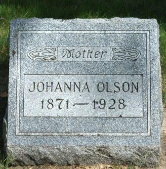 OLSON, JOHANNA - Winnebago County, Iowa | JOHANNA OLSON 