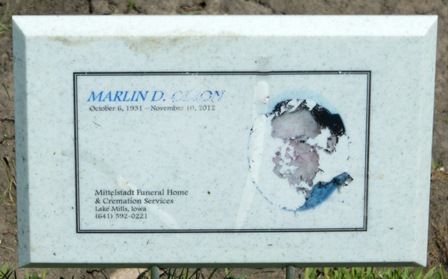 OLSON, MARLIN D. - Winnebago County, Iowa | MARLIN D. OLSON 