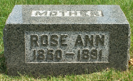 O'ROURKE, ROSE ANN - Winnebago County, Iowa | ROSE ANN O'ROURKE 