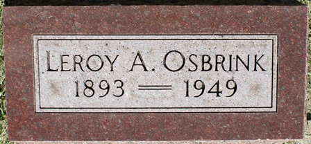 OSBRINK, LEROY A. - Winnebago County, Iowa | LEROY A. OSBRINK 