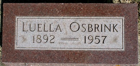 BOMAN OSBRINK, LUELLA - Winnebago County, Iowa | LUELLA BOMAN OSBRINK 