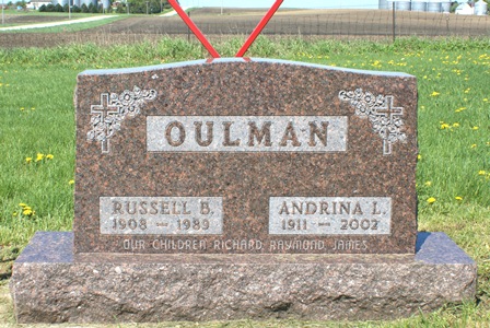 OULMAN, ANDRINA L. - Winnebago County, Iowa | ANDRINA L. OULMAN 