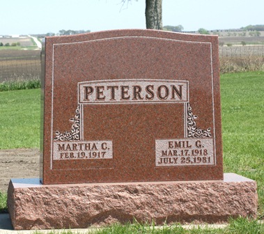 PETERSON, EMIL G. - Winnebago County, Iowa | EMIL G. PETERSON 
