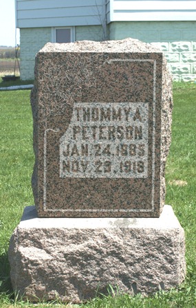 PETERSON, THOMMY A. - Winnebago County, Iowa | THOMMY A. PETERSON 