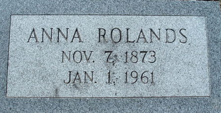 AUSEN ROLANDS, ANNA - Winnebago County, Iowa | ANNA AUSEN ROLANDS 